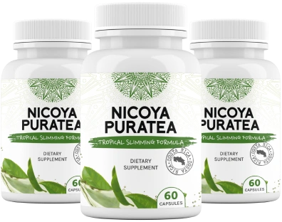 Nicoya PuraTea 3 bottle